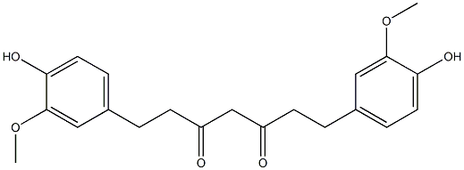 Structure of Tetrahydrocurcumin Powder 36062-04-1